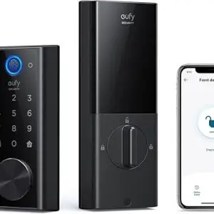eufy Security Smart Lock Touch & Wi-Fi, Fingerprint Scanner, Keyless Entry Door Lock