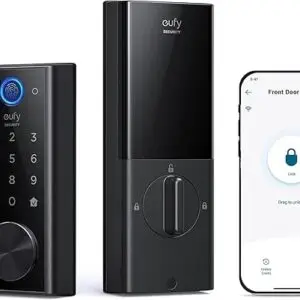 eufy Security Smart Lock S230, Keyless Fingerprint Lock for Front Door