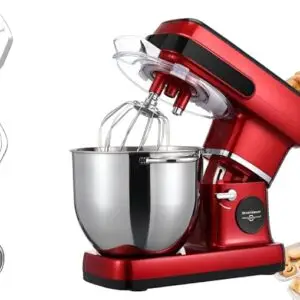 2200W Stand Mixer,12-Speed,10L Stainless Bowl