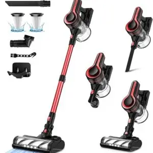 SINCHER Cordless Vacuum Cleaner with 20KPa